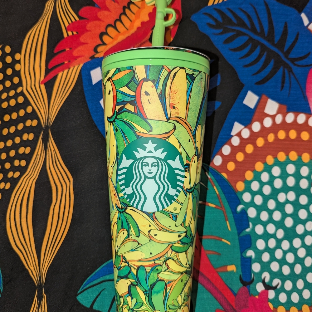 Starbucks + Farm Rio Banana Cold Cup